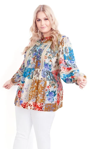 City Chic NWT PLUS SIZE 30-32 Aveology Luna Print Desert Patch - Picture 1 of 4