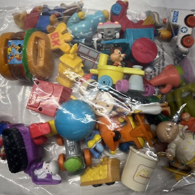 Loose Toy Lot 2 Pound Mixed Bag Vintage Characters B