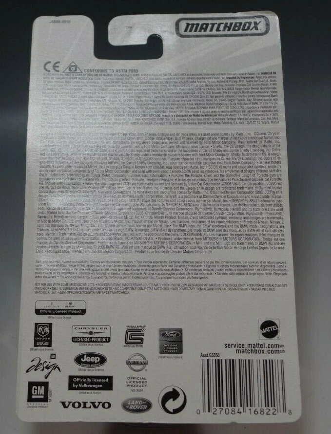 Matchbox #50 1957 Lincoln Premiere 2006 rojo superrápido L.E. NUEVO EN CAJA Foto 3 de 3