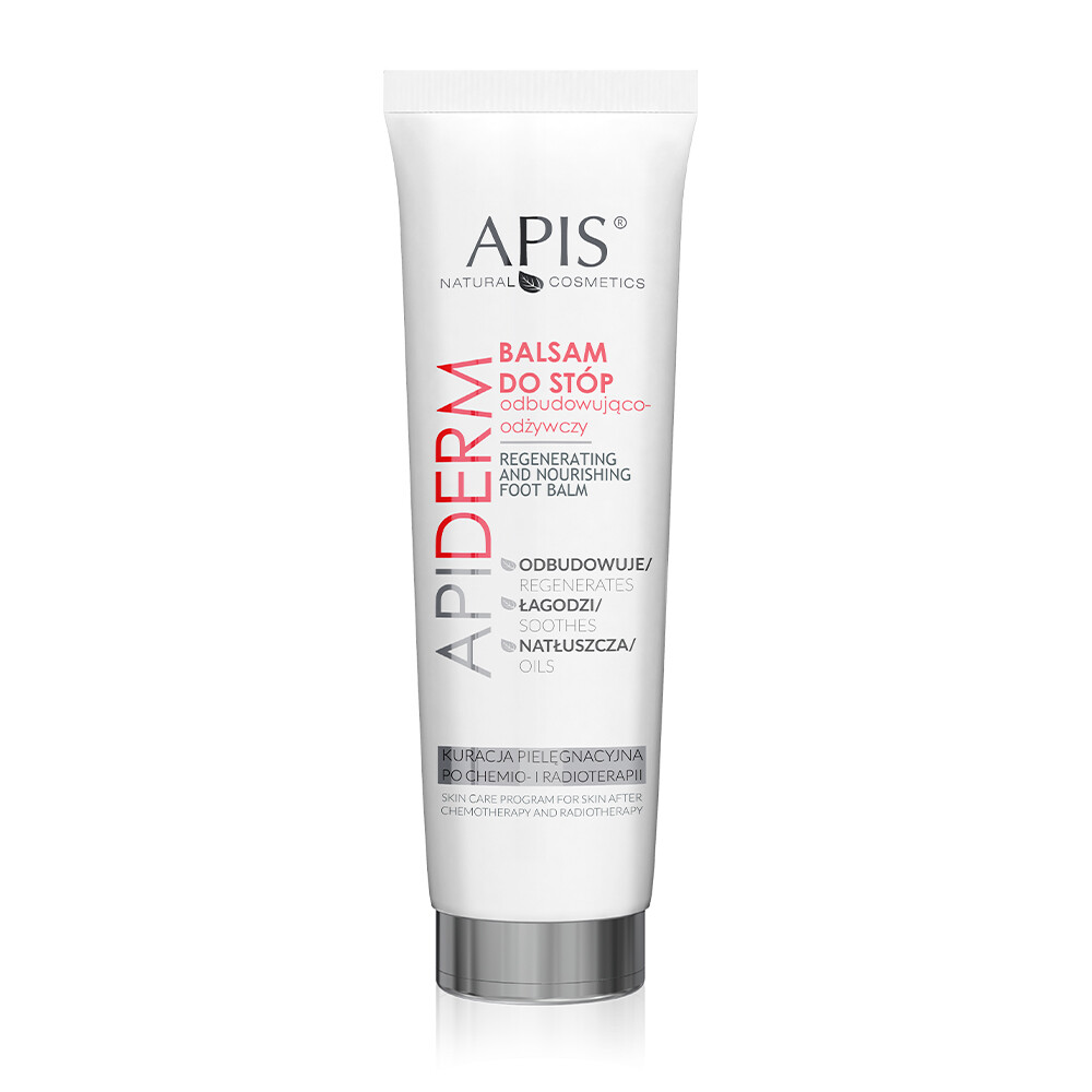 Apis Apiderm Regenerating Nourishing Foot Balm Chemotherapy Radiotherapy 100ml