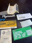 1966 Plymouth Fury Owners Operators Manual with Original Window Sticker