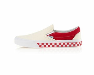 mens red slip on vans