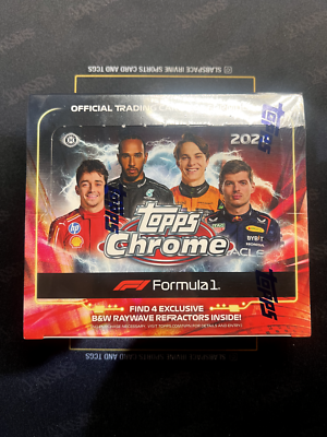 【新品】Topps Chrome Formula１／Lite Box! Topps Chrome 2024 Formula 1 Hobby Lite | GameStop