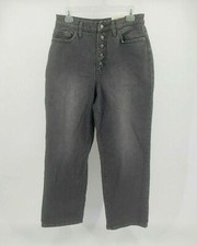 Universal Thread Women's High Rise Vintage Straight Leg Ankle Jeans Size 10