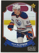 2014-15 O-Pee-Chee Platinum Retro Rainbow Black Rookie #88 Oscar Klefbom 090/100