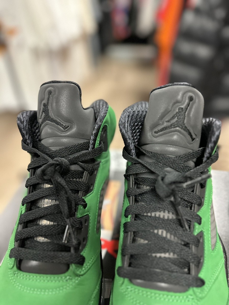 Size 8 - Nike Air Jordan 5 SE Oregon CK6631-307 OG V Retro Size 8 - Nike Air Jordan 5 SE Oregon CK6631-307 OG V Retro