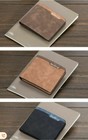 Men trifold Leather Wallets, Men Wallets,  Cash Credit Card Holder, Wallet
