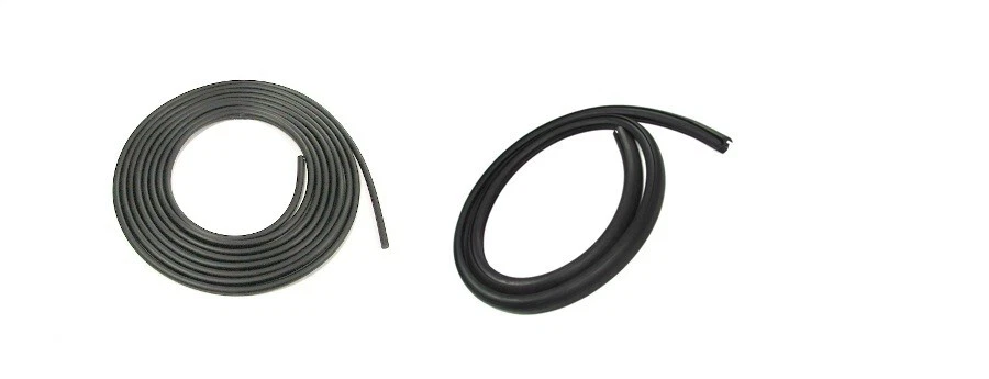 61 a 67 Dodge Truck pequeño sello de vidrio trasero junta de resistencia a la intemperie más tira de bloqueo Foto 2 de 3