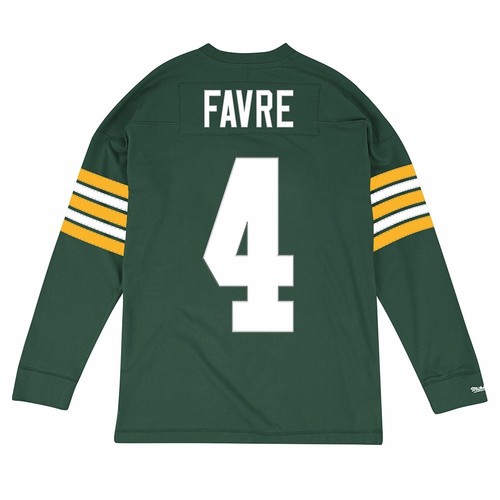 NFL HOF LEGENDS Long Sleeve MITCHELL & NESS Jersey Inspired Knit Top Collection - Picture 8 of 99