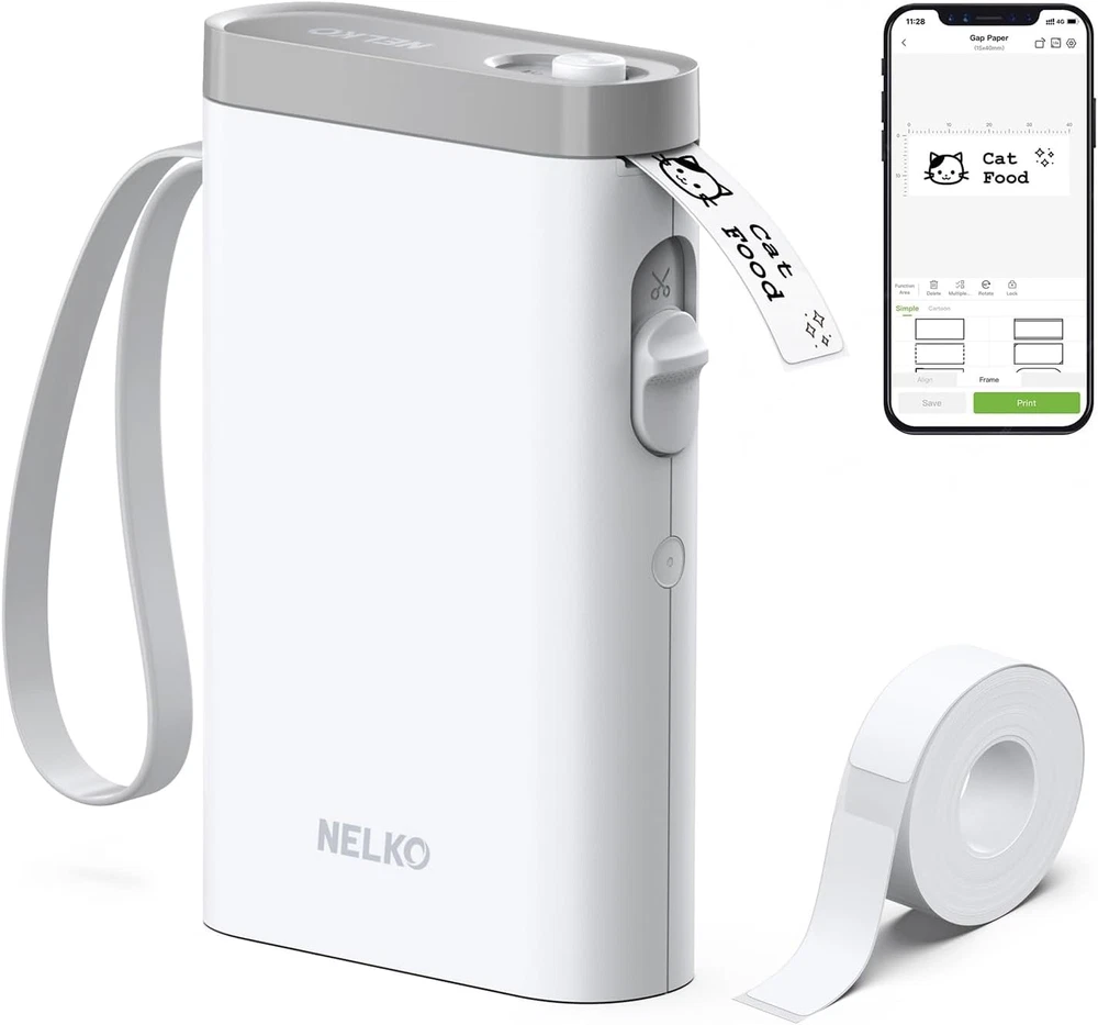 Bluetooth Label Maker P21 with Tape - Wireless Mini Portable Printer Bluetooth Label Maker P21 with Tape - Wireless Mini Portable Printer