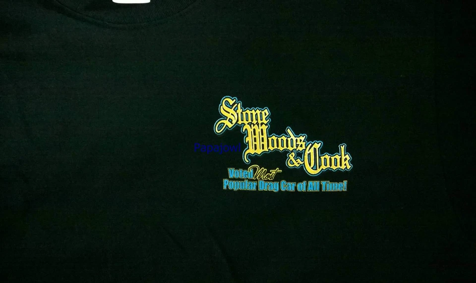 Футболка гоночная Stone Woods Cook Lions Drag Strip 40 41 Willys 1941 купе печенье - Изображение 2 из 2