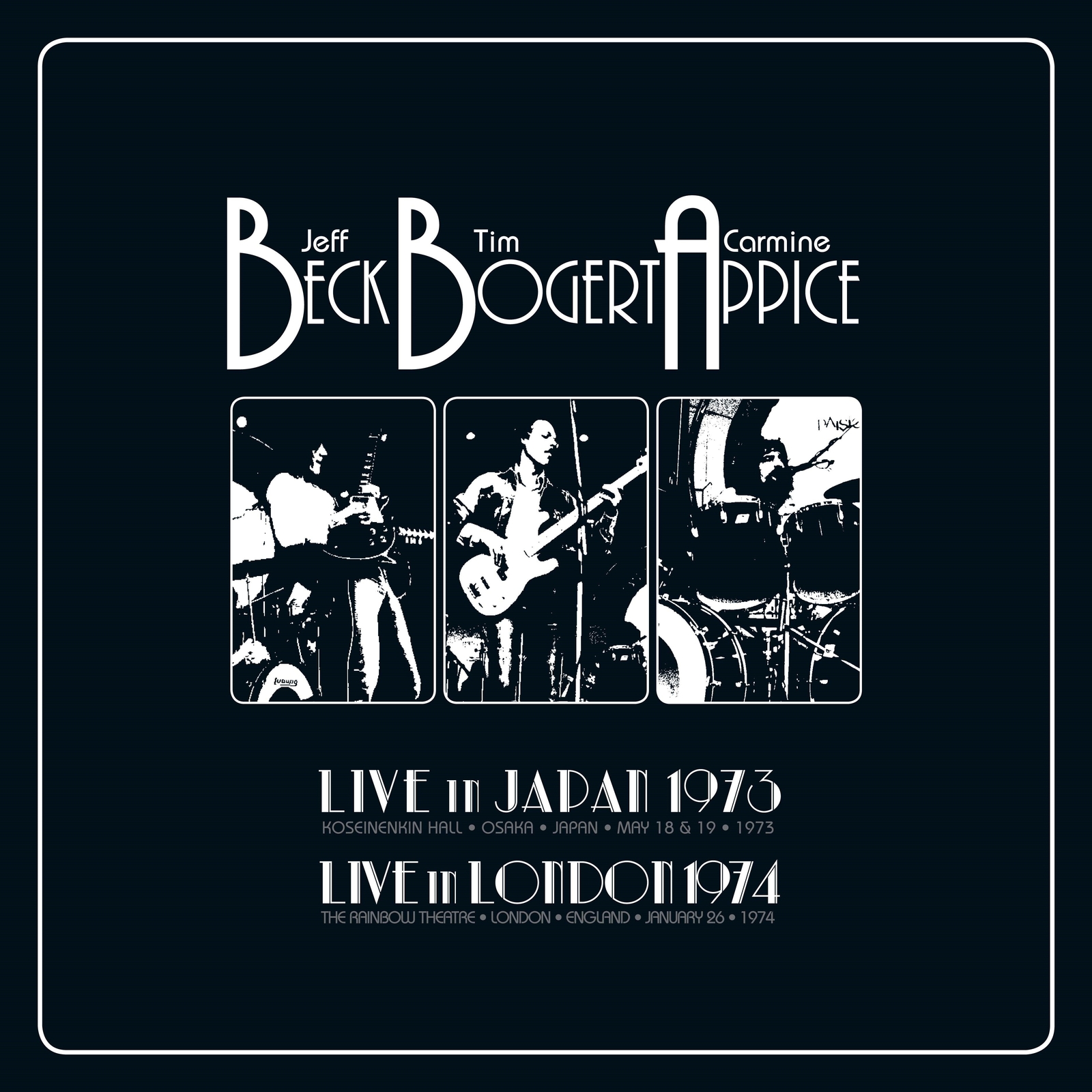 Beck, Bogert and Appice Live in Japan 1973 & Live in London 1974 (Vinyl LP)