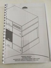 Manuale istruzioni amplificatori Naim (vedi modelli ultima foto)