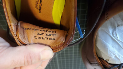 Florsheim Midtown Cap Toe Oxford Cognac Leather Men's US Size 7D