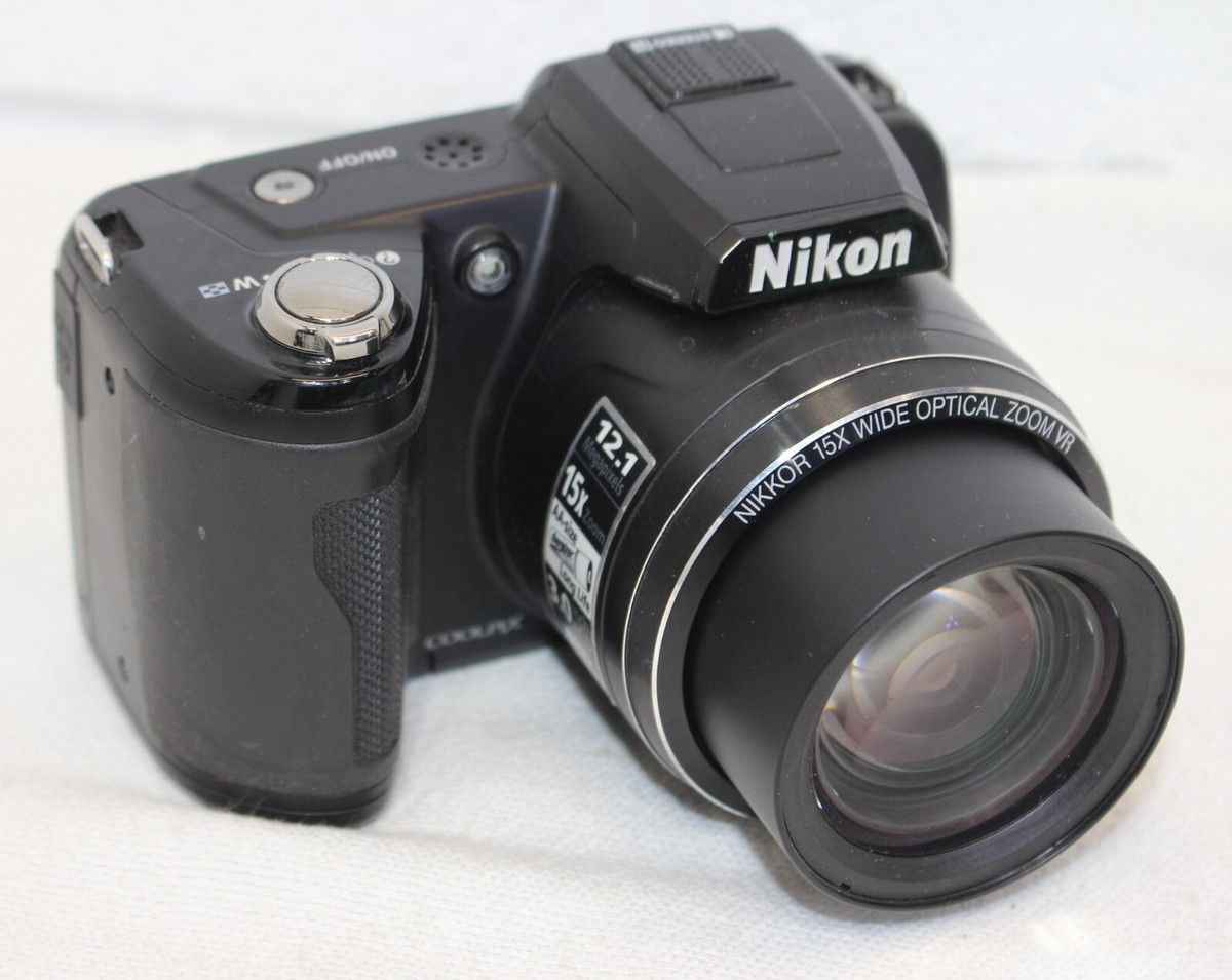 Nikon COOLPIX L110 12.1MP Digital Camera Black SD CARD ERROR