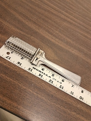 Vintage Barber Magic Stainless Steel Hair Cut Precision Stylist Cutter Trimmer - Picture 8 of 8
