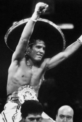 Champion Boxer JULIO CESAR CHAVEZ Boxen 4x6 Foto
