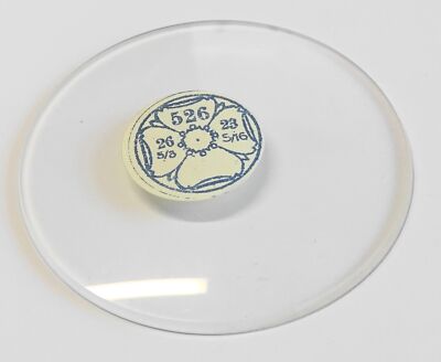 un VERRE MONTRE POCHE GOUSSET DIAMETRE 46.6 mm