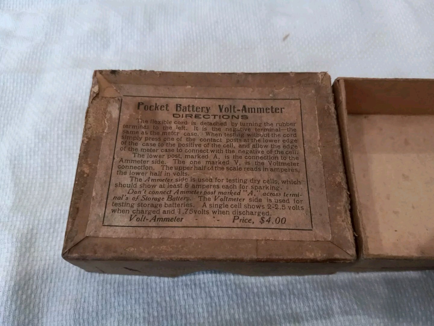 Vintage Readrite Volt Ammeter