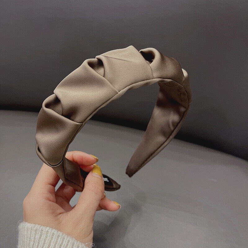 Wide Satin Headband Alice band hair bands UK eBay