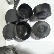 Qty 25: Alliance Plastics CaPlug Black 3" NPT Pipe Tube Cap Protector Protection