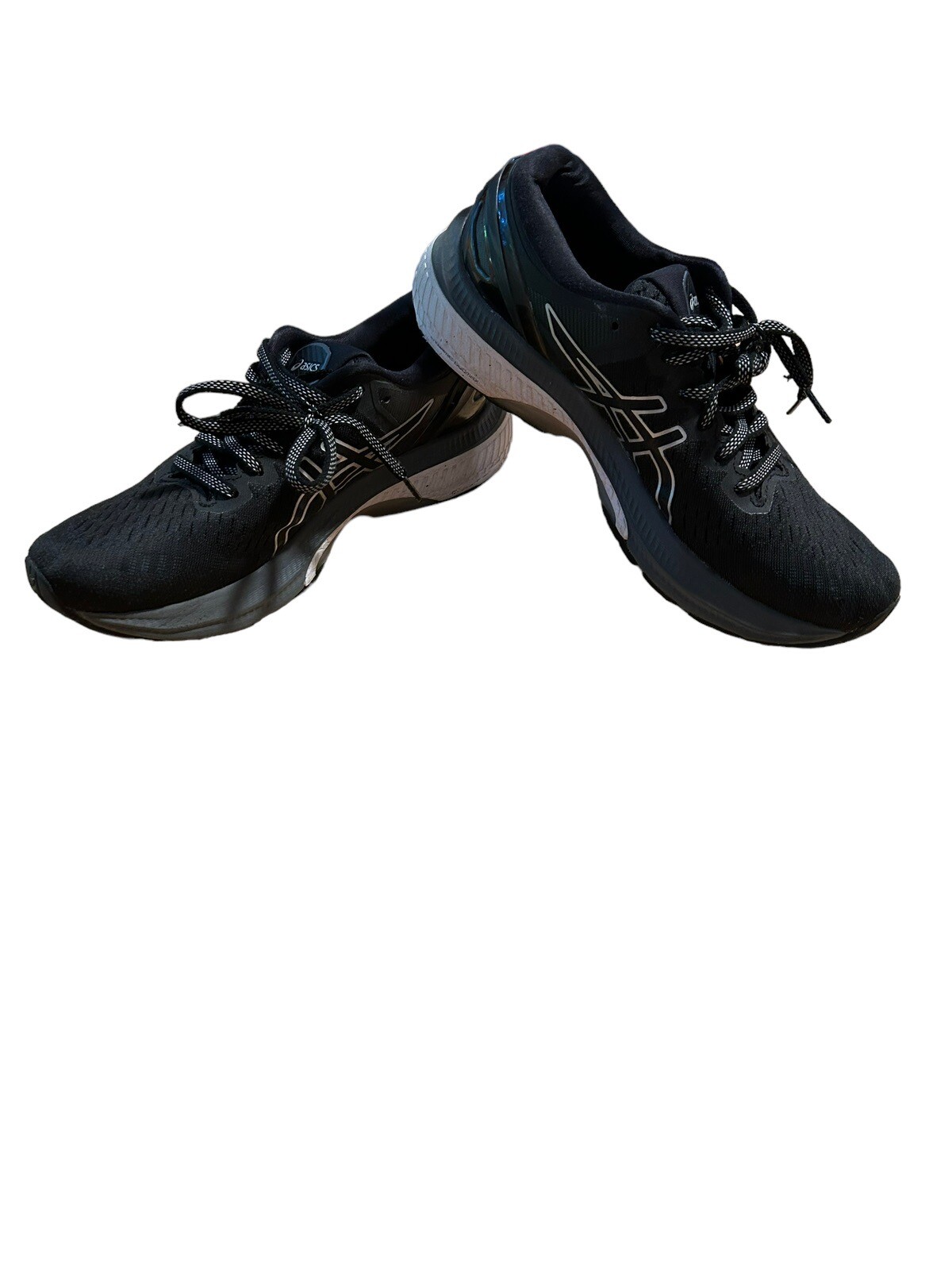 Asics Womens Gel Kayano 27 1012A649 Black Running Shoes Sneakers - Main Image