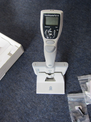 BRAND Transferpette Electronic 12-Channel Microliter Pipette 0.5-10µL  OVP