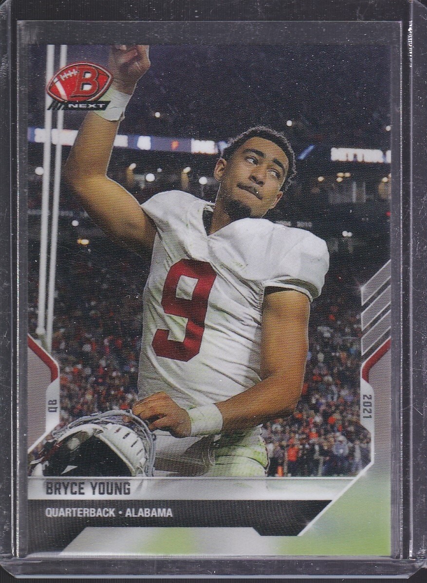 2021 Topps Bowman Next #11 Bryce Young Rookie RC  Alabama Crimson Tide