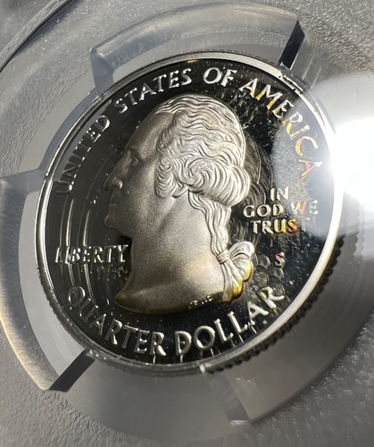 2004-S Texas Silver Proof Quarter PCGS PR68DCAM Toned Coin 25C - Picture 10 of 10
