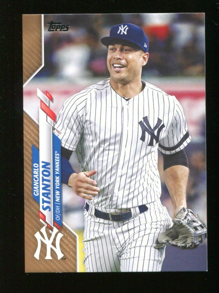2020 TOPPS SERIES 2 GOLD #367 GIANCARLO STANTON 743/2020