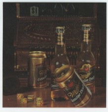 Miller Genuine Draft Beer 5 x 5 inch Custom-made Lenticular 3-D Picture
