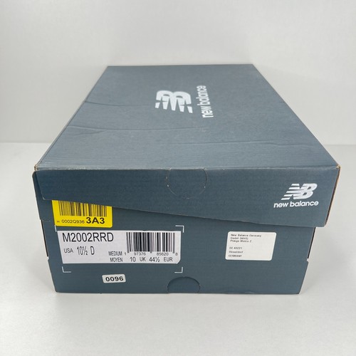 New Balance M2002RRD taglia 44.5 sneaker uomo Harbor grigio confezione protezione - Foto 11 di 12