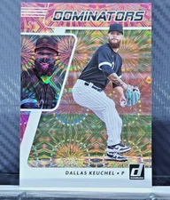 Dallas Keuchel 2021 Donruss PINK FIREWORKS SDOMINATORS #DOM10 - White Sox