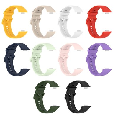 Replacement Wristband Soft & Waterproof Watch Strap Sweatproof Band for Fit3