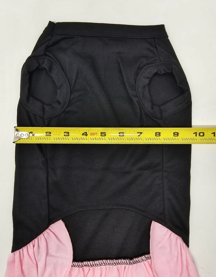 NUEVO Vestido Estampado Pata Chevron Negro Y Rosa XL Foto 3 de 4