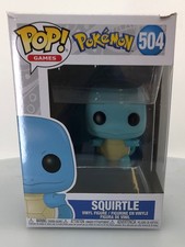 Funko POP! Games Pokemon Squirtle #504 Vinyl Figure DAMAGED BOX SEE PICS