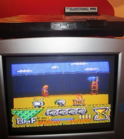 Sega Master System  THE FLINTSTONES  w/Cartridge & Box (CB)