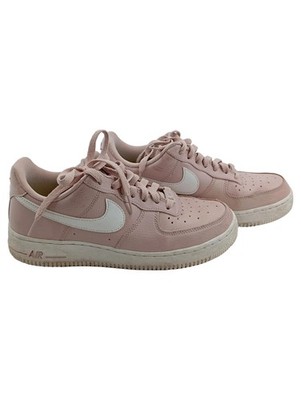 Nike Air Force 1 Damen Sneaker Low Rosa Weiß Größe 40 AF1