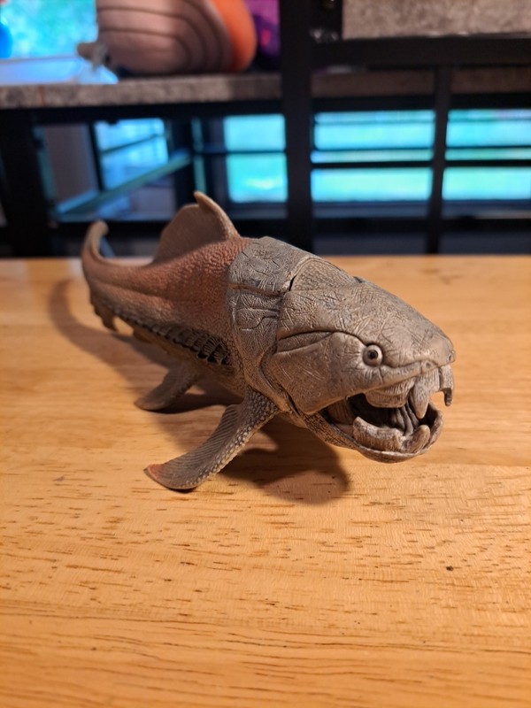 2015 Schleich DUNKLEOSTEUS 8.5" Figure Dinosaur Prehistoric Fish Opening Jaws