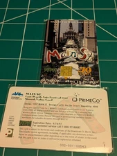 Vintage 1997 Fort Worth Main St Arts Festival PrimeCo Stored-Value Card