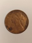 1876 British Victoria Coin One Penny Queen — photo 1
