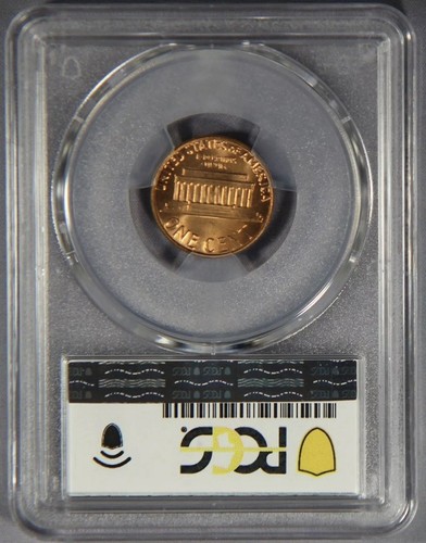 1982 Lincoln Memorial Cent Penny PCGS MS67 RD Bronze Large Date - Picture 2 of 2