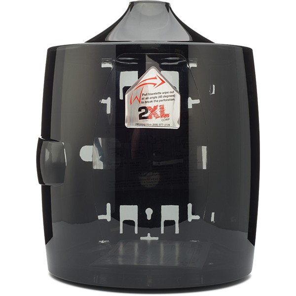 2XL09|#2XL L80 GymWipes Touchless Dispenser -Smoke Gray