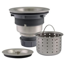 542936 Kitchen Sink AntiClogging S304 Stainless Steel Drain Strainer Basket