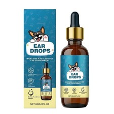 60ml Dog Ear Drops for Infection Fast Relief From Infections Pet Ear Care