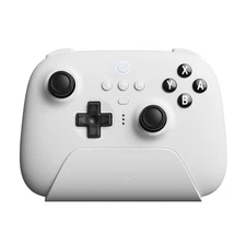 8Bitdo Ultimate Bluetooth Controller with Dock for Switch Windows  Steam White
