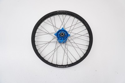 2007 KX250 Faster USA Complete Front Wheel DNA Rim Black Blue Hub Kawasaki KX