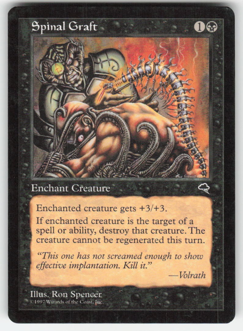 1997 Spinal Graft Tempest 159 MTG