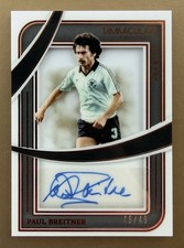 Panini Immaculate Paul Breitner Auto /49 Germany Bayern München Real Madrid