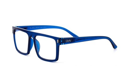 Lesebrille Gian Marco Venturi 53mm blau Unisex, Brille, Sehhilfe